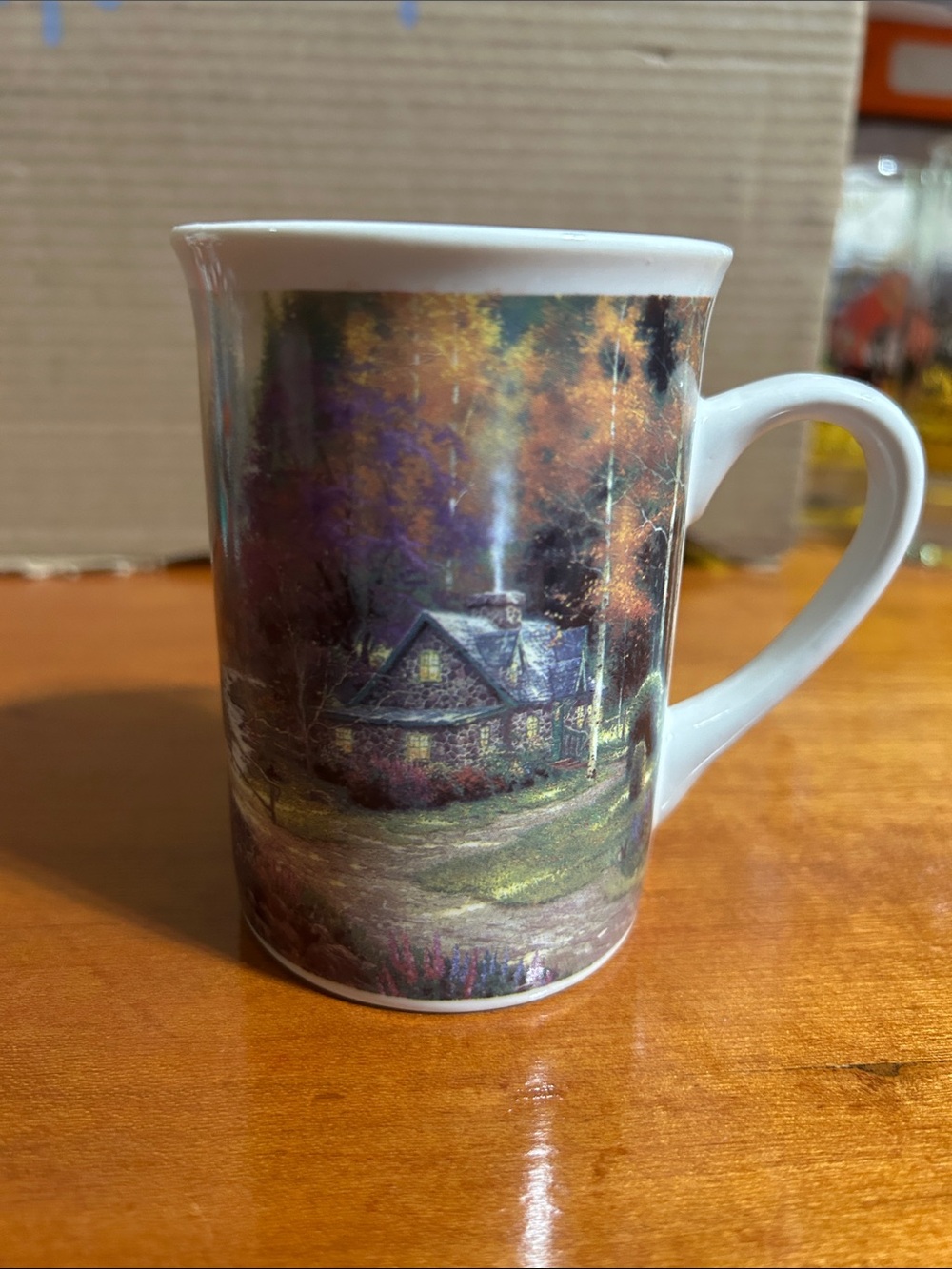 Thomas Kinkade “Valley of Peace “ 1997 mug